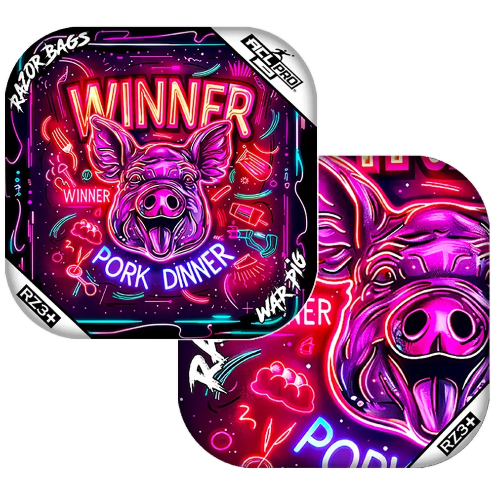 War Pig | Winner Dinner | ACL PRO Razor Cornhole Bags
