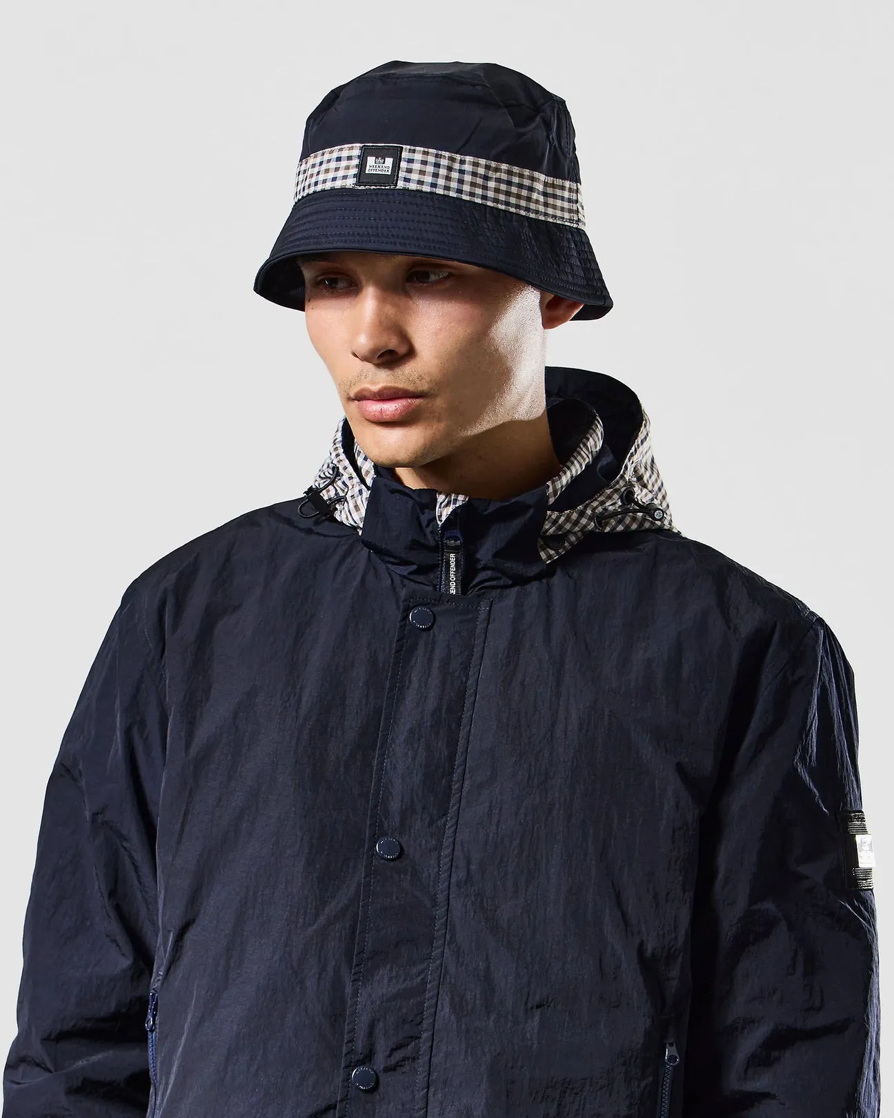 Weekend Offender Queensland Bucket Hat Navy