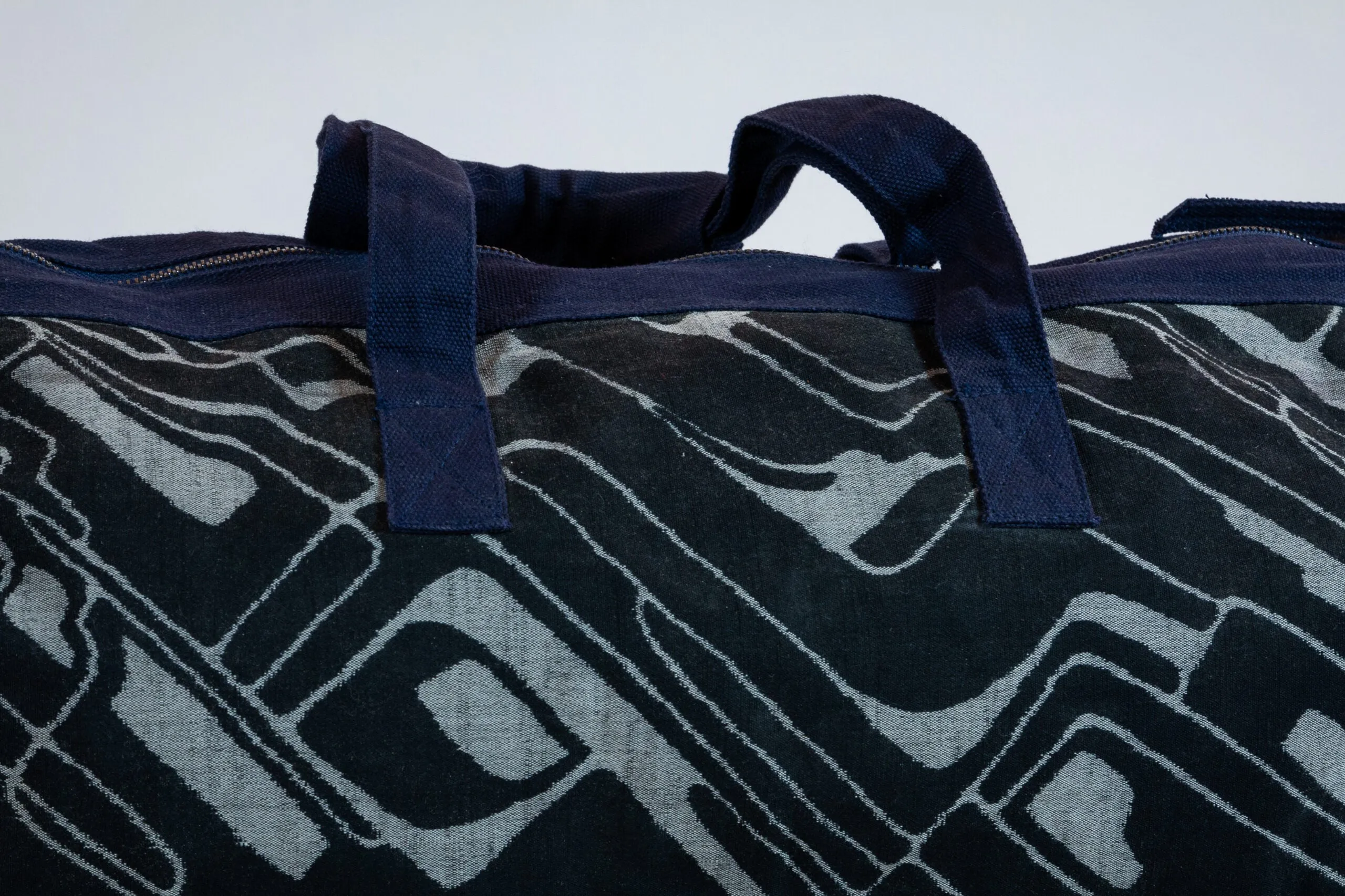 Weekender Bag of Vintage Kimono Fabric