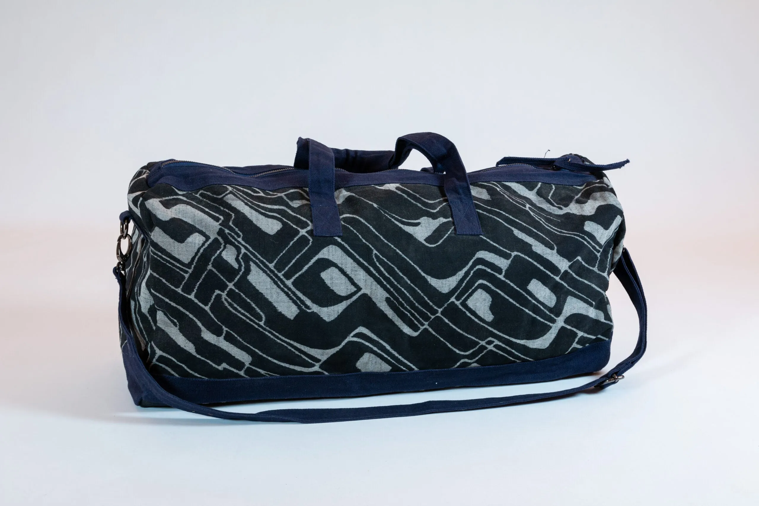 Weekender Bag of Vintage Kimono Fabric