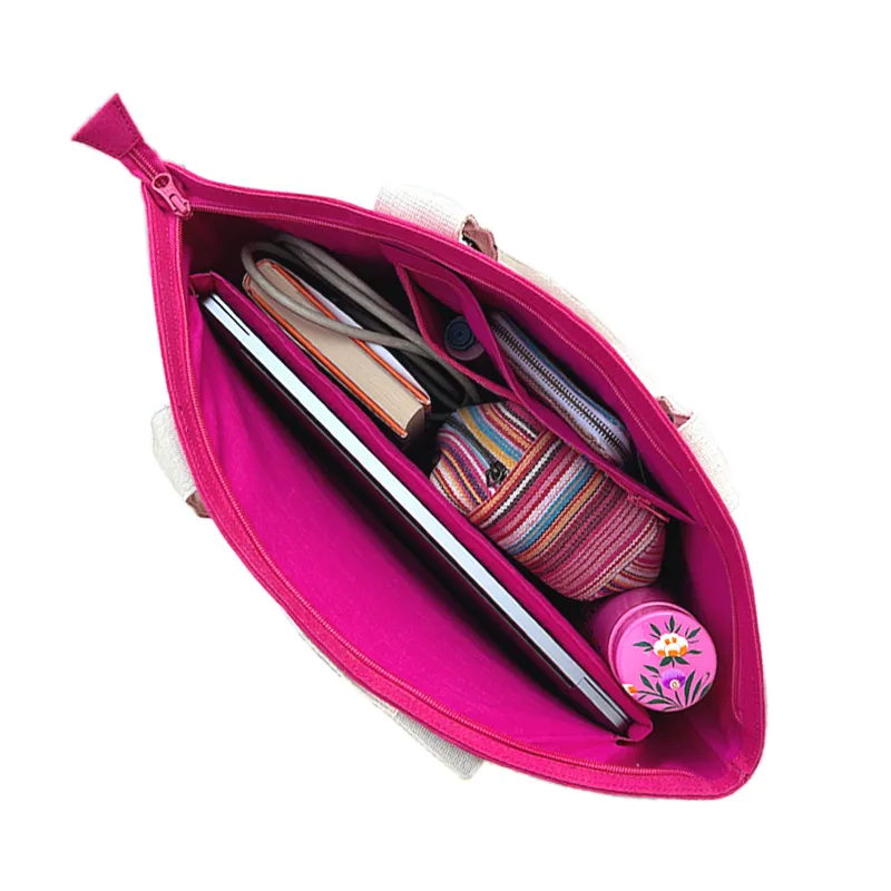 Wildflower Love Birds Laptop Tote Bag for Women - Office Tote