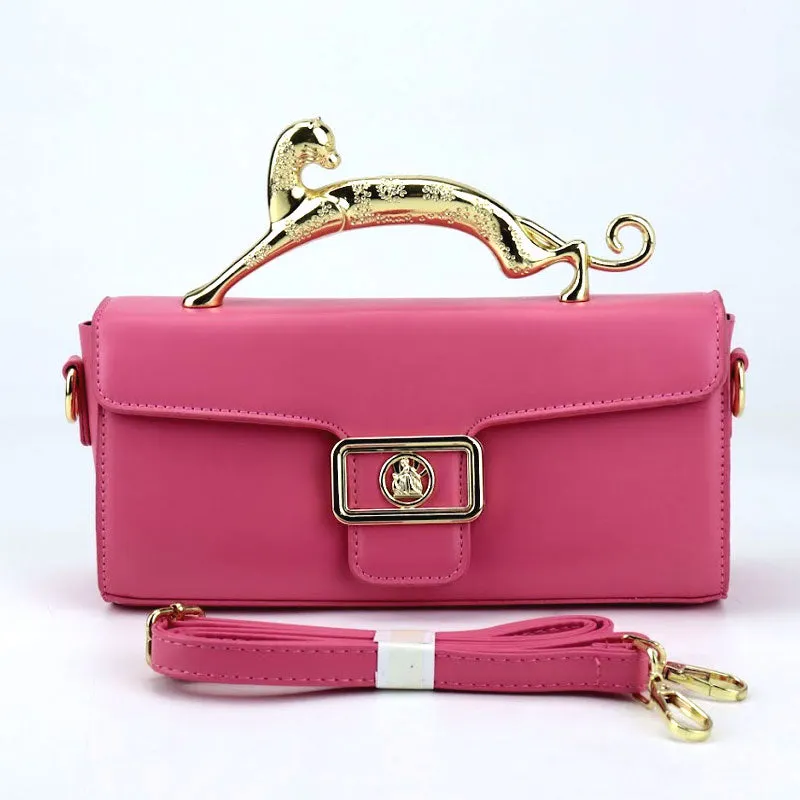 Women Luxury Tiger Handle Shoulder Party Bag  #654 #22