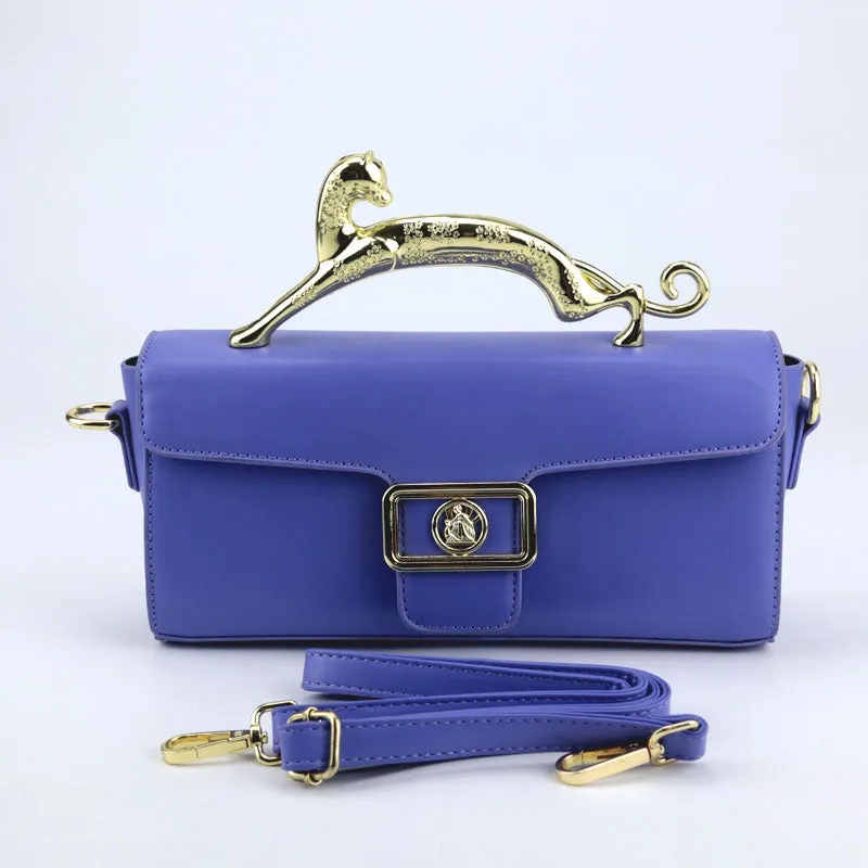 Women Luxury Tiger Handle Shoulder Party Bag  #654 #22