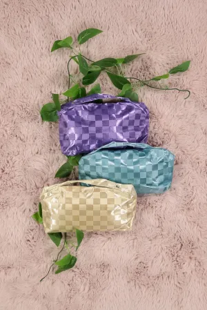 WOMEN'S ASSORTED COLORS COSMETIC BAGS