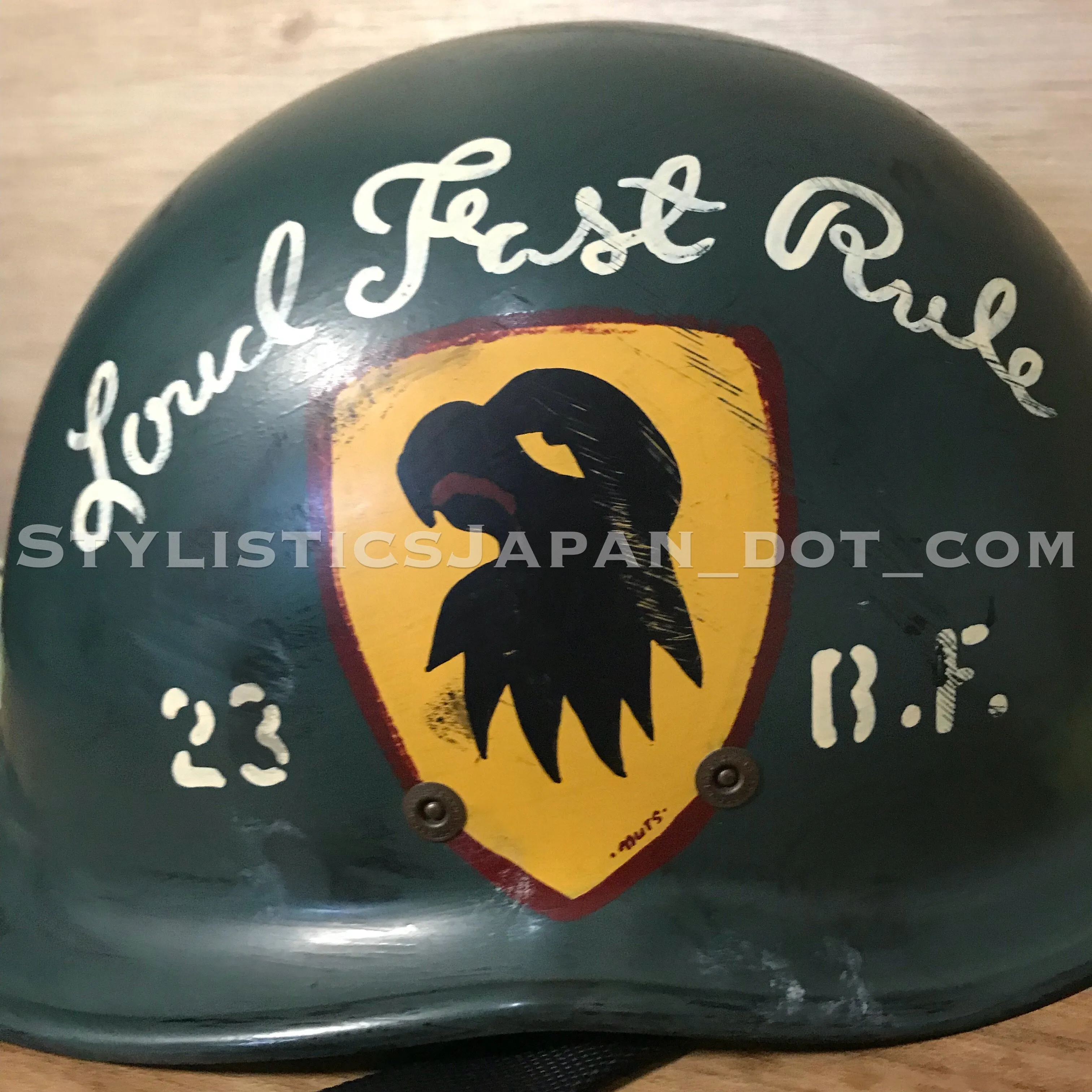 WTaps x Nuts Art Works Brain Bucket Helmet Olive