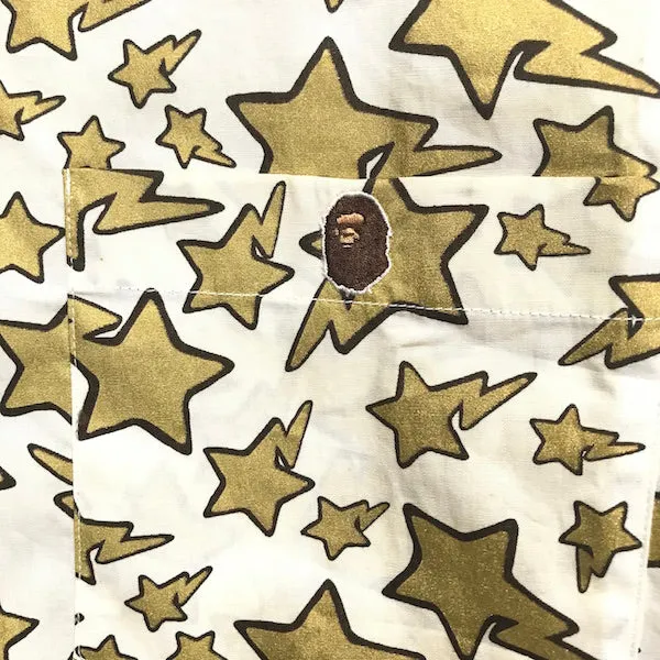 [XL] A Bathing Ape Bape Vintage All Over Sta S/S Shirt