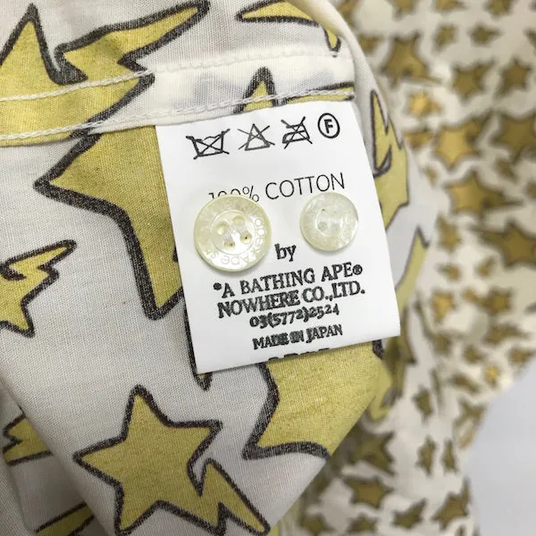 [XL] A Bathing Ape Bape Vintage All Over Sta S/S Shirt