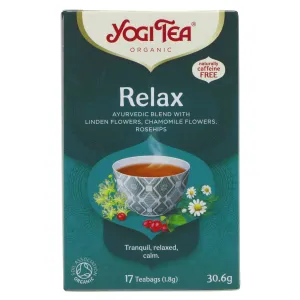 Yogi Tea | Relax - Linden, Chamomile, Rosehips | 17 bags