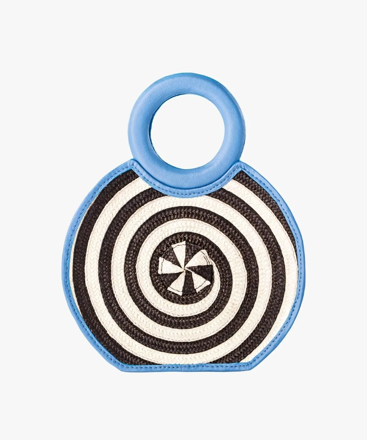 Zenú Mini in Raffia and Leather